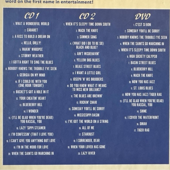 The Wonderful World of Louis Armstrong 2-CD + DVD Box Set | Time Life 2006 - Picture 4 of 9